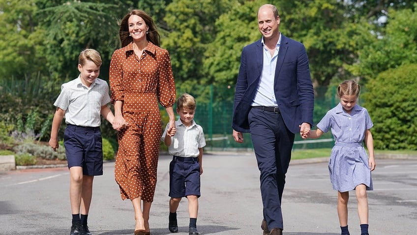 Kate Middleton, Prince William and kids