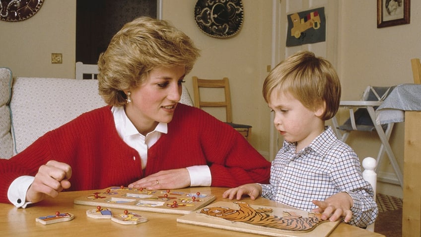 Princess Diana And Prince William
