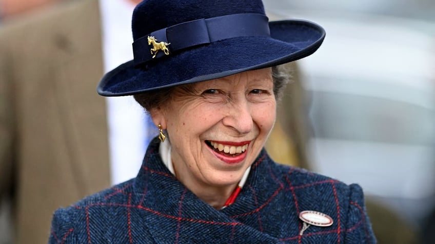 Princess Anne at the Cheltenham Festival