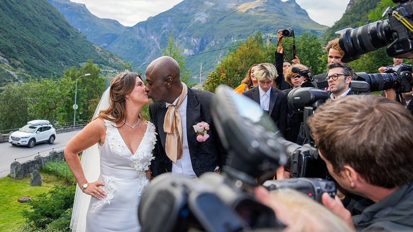 Princess Märtha Louise, the daughter of Norway’s King Harald, and Durek Verrett