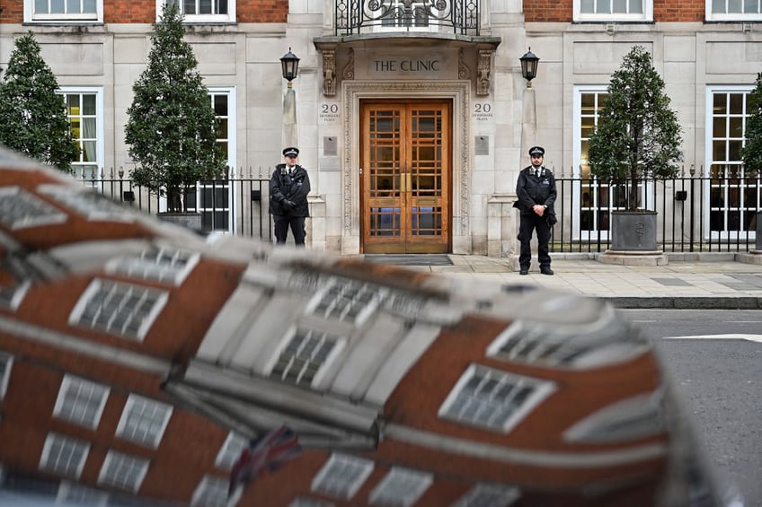 princess of wales enters london hospital for surgery