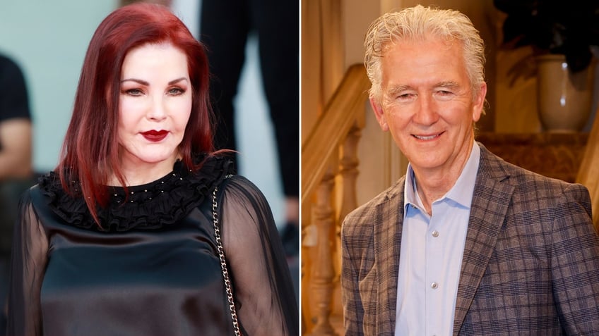 Pricilla Presley and Patrick Duffy split