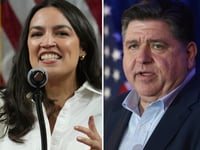 Pritzker and Ocasio-Cortez: A billionaire and a former bartender emerge as Trump resistance leaders