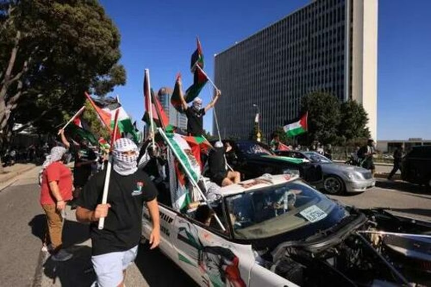 pro hamas groups push critical race theory socialism in us