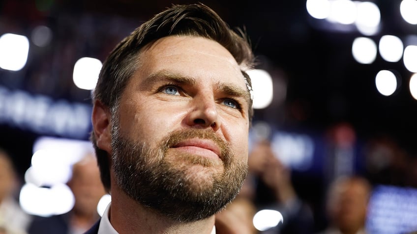 JD Vance closeup shot from GOP convention