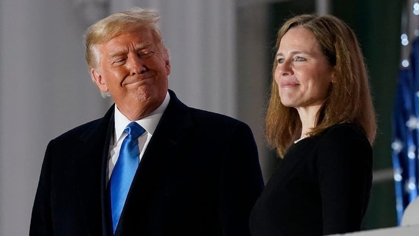 Trump and Amy Coney Barrett