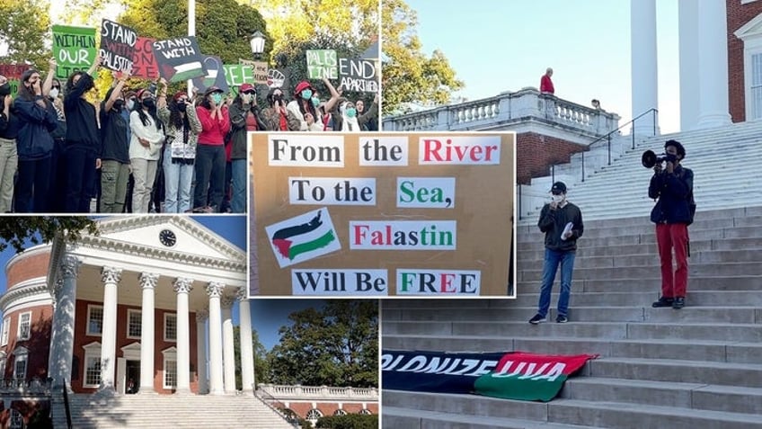 pro palestinian activists were told not to engage with media during demonstration but some defied the order