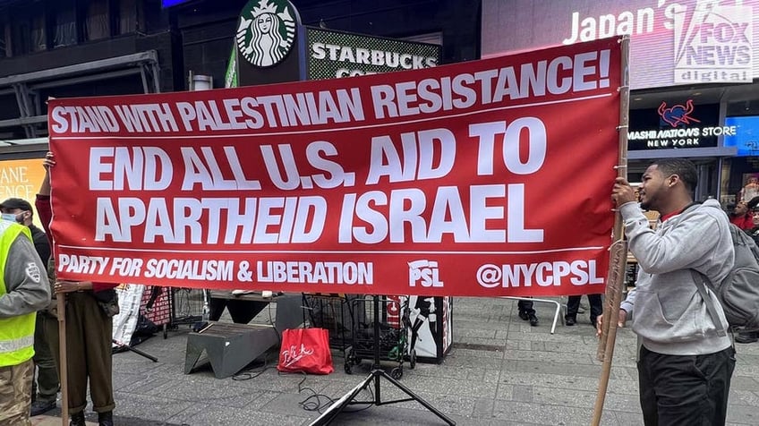 pro palestinian protesters blame israel for hamas terror attack in repugnant demonstrations