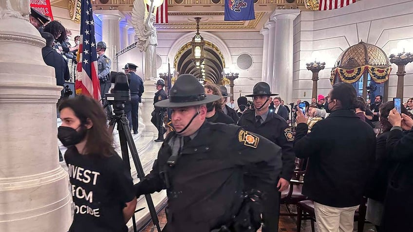 Pennsylvania Capitol-Israel Protests