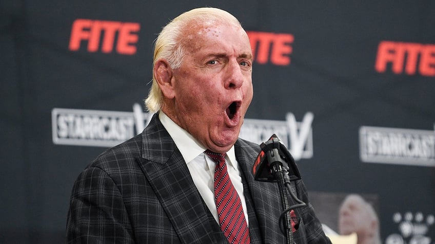 Ric Flair shouts