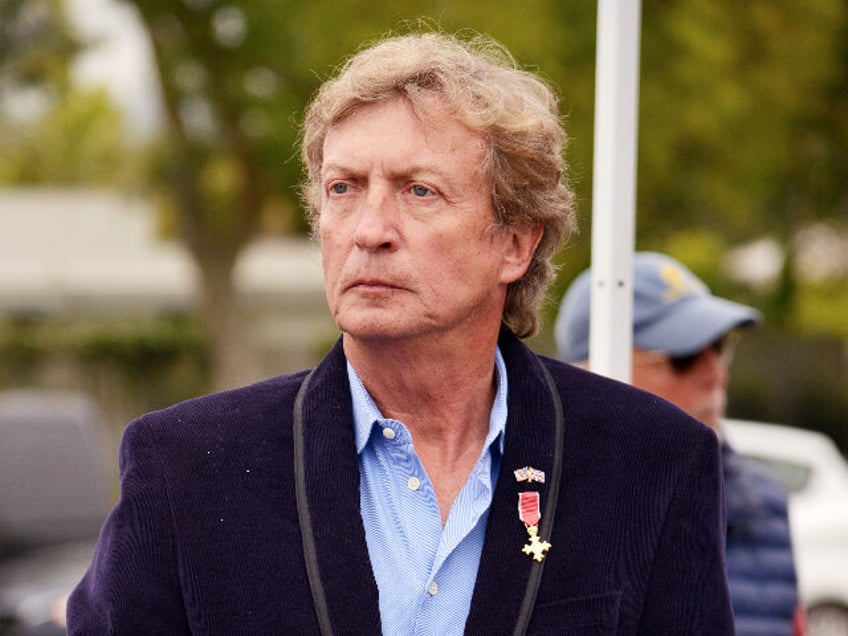 BEVERLY HILLS, CALIFORNIA - APRIL 28: Co-Founder of BritWeek/producer Nigel Lythgoe attends the 2019 BritWeek Car Rally on April 28, 2019 in Beverly Hills, California. (Photo by Chelsea Guglielmino/Getty Images)