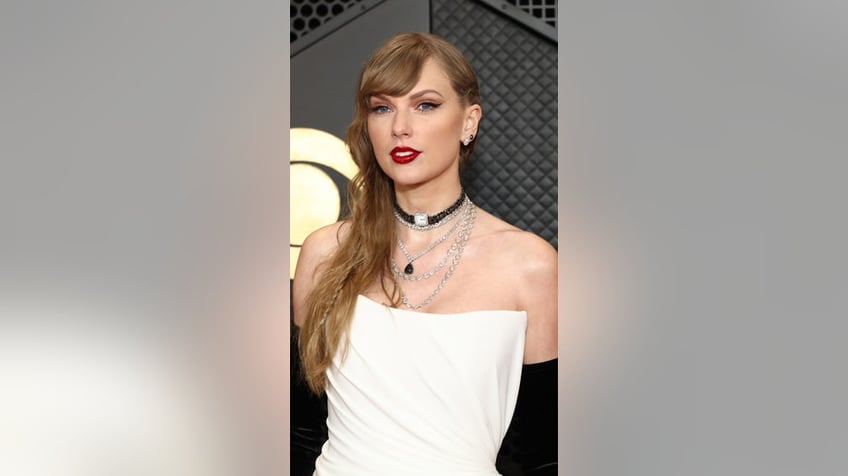 Taylor Swift attends the 66th GRAMMY Awards