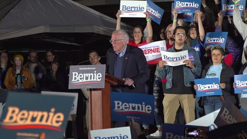 Sanders in Nevada