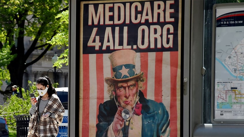 Medicare for all sign