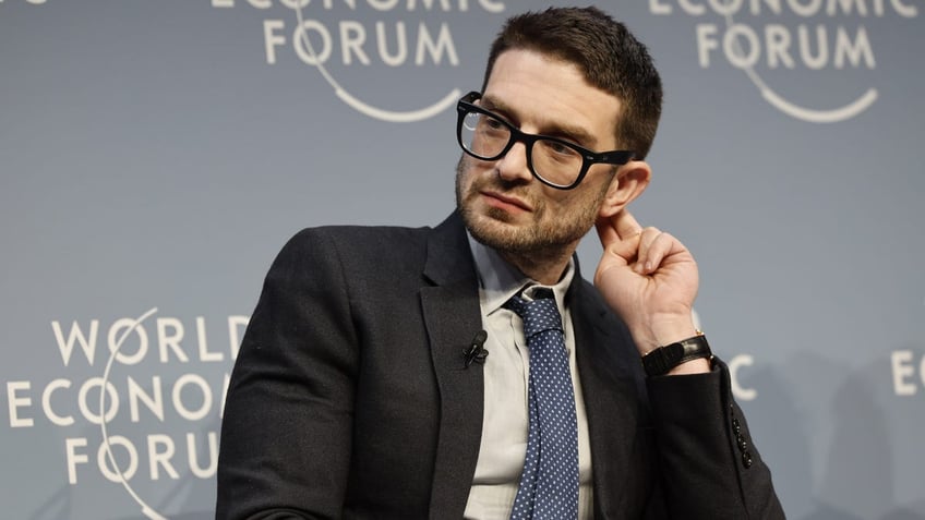 Alex Soros at Davos World Economic Forum event