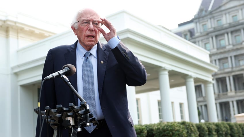 Bernie Sanders at the White House