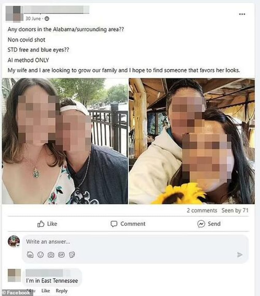 prolific wanker known as the sperminator creates unvaxxed sperm group on facebook after requests skyrocket