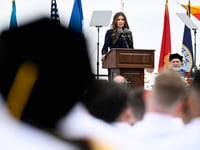 Promising reform, Noem tells US Coast Guard Academy graduates they will lead a ‘brand new’ service