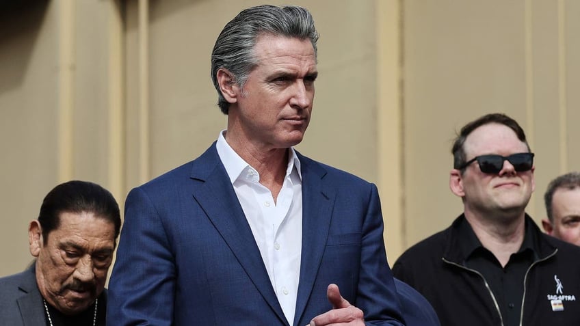 California Gov. Newsom And LA Mayor Bass Unveil Entertainment Business Proposal