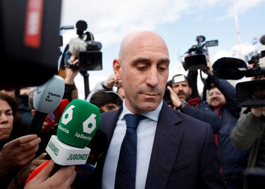 Luis Rubiales resigned from his post in disgrace in 2023 after forcibly kissing Jenni Herm