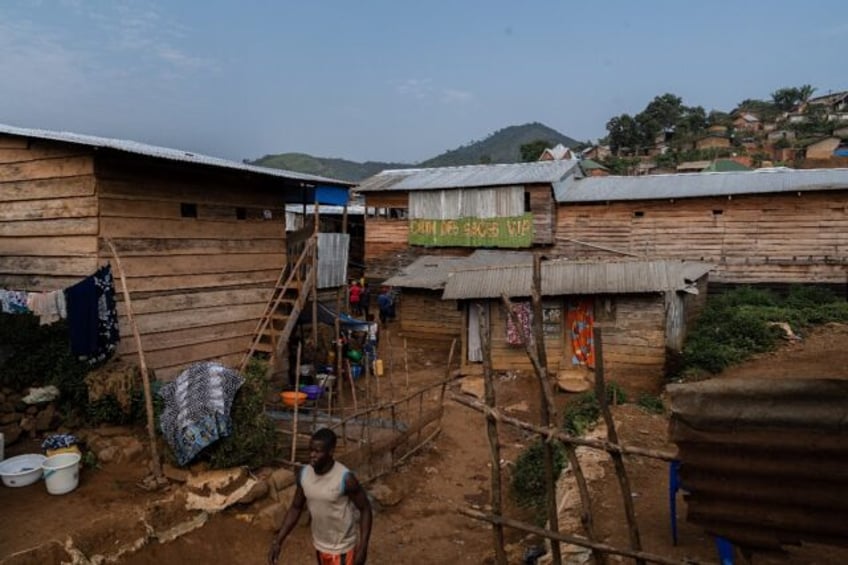 A bar in Kamituga, one of the localities hardest hit by the mpox epidemic