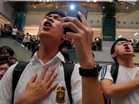 Protest anthem 'Glory to Hong Kong' outlawed in city