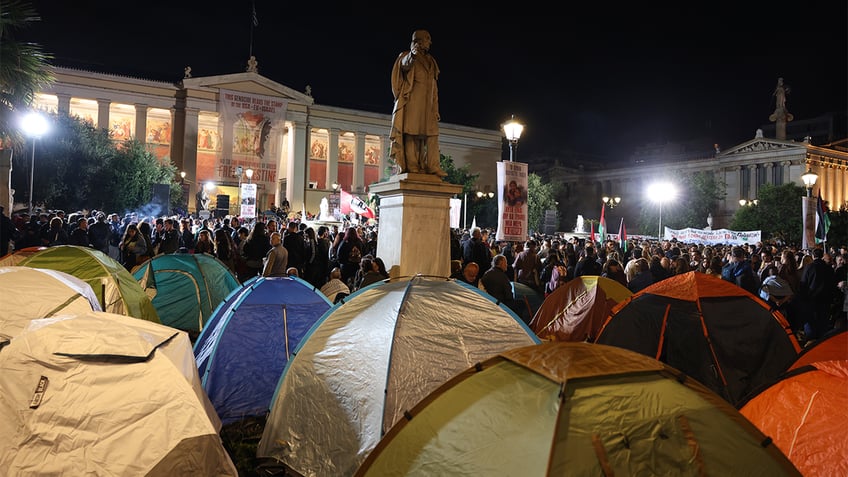 Athens anti-Israel protests