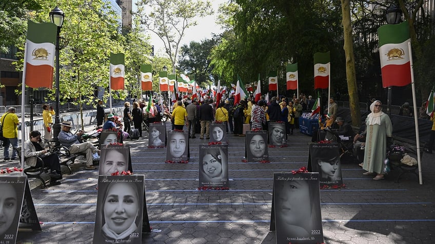 protesters slam bidens 6 billion deal with iran demand justice for victims killed by regime