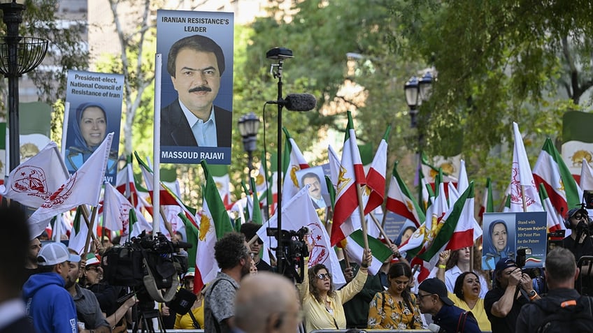 protesters slam bidens 6 billion deal with iran demand justice for victims killed by regime