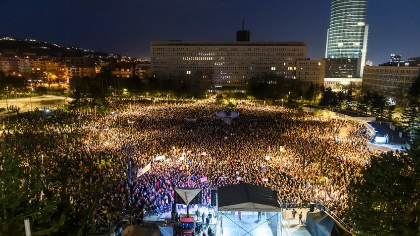 Slovakia protest