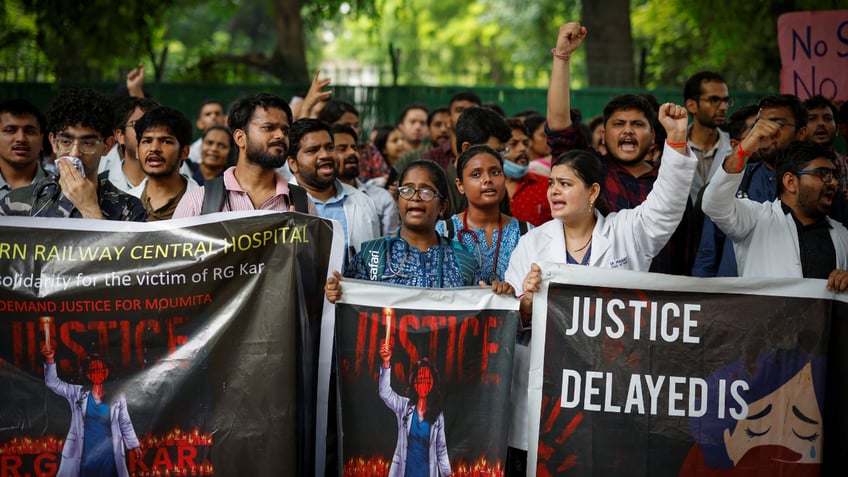 Doctors protest