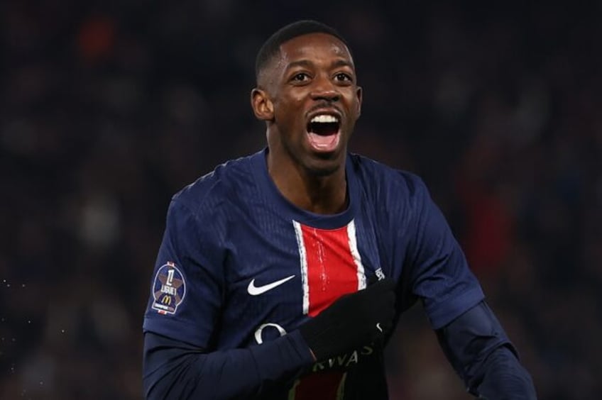 Ousmane Dembele was among the scorers as PSG beat Marseille 3-1 to go 19 points clear at t