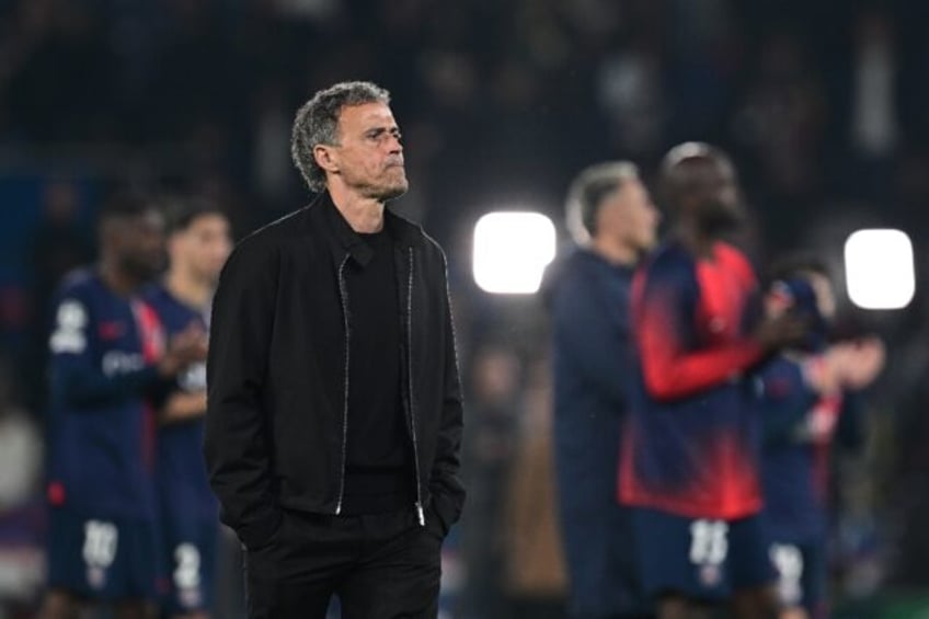 PSG coach Luis Enrique said his team did not deserve to lose to Borussia Dortmund in Tuesd