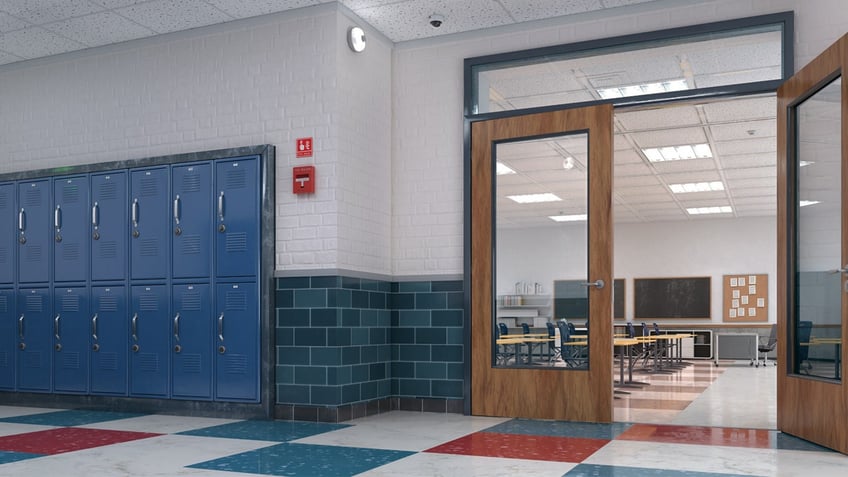 school hallway