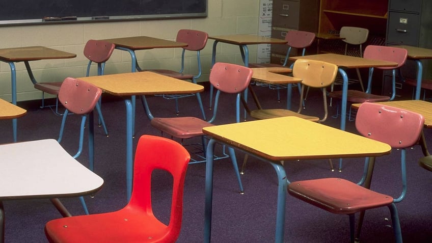 empty classroom