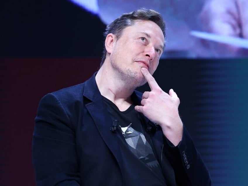 Elon Musk looking coy