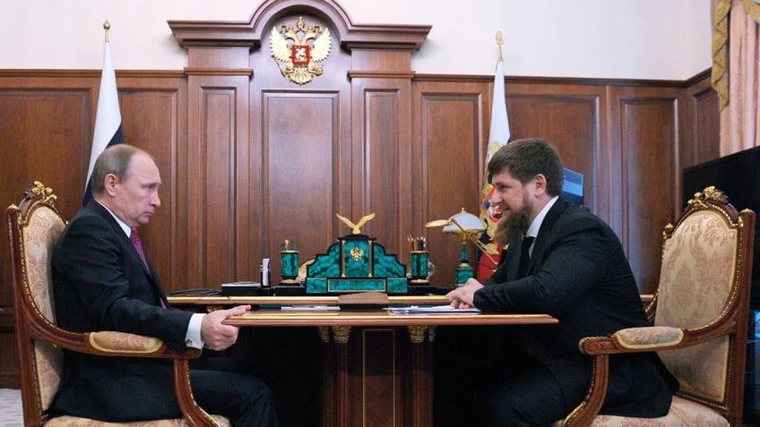 Putin and Kadyrov