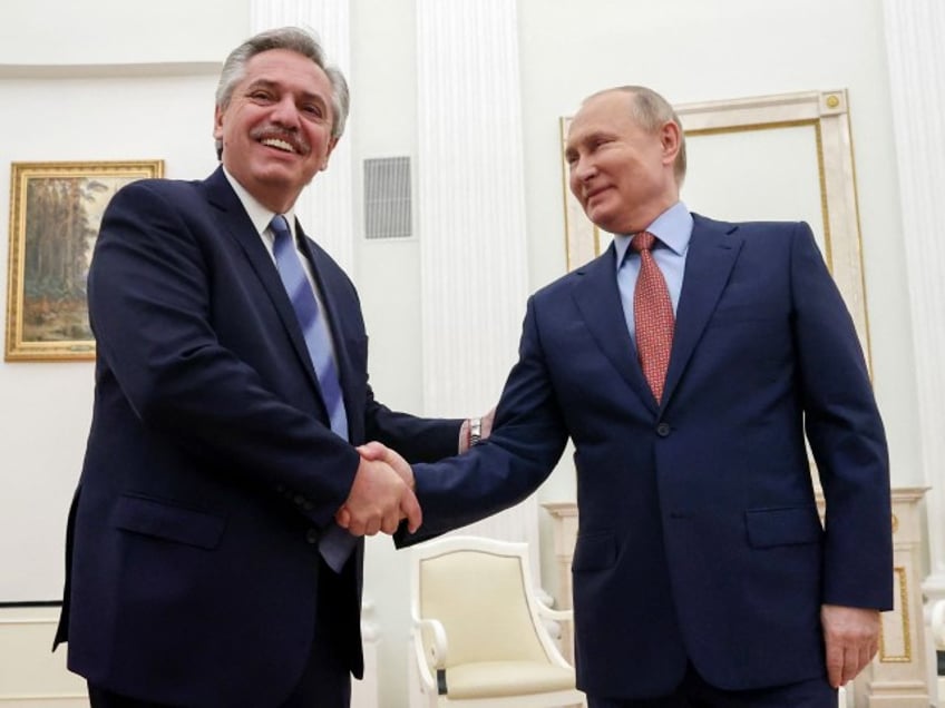 putin attacks javier milei says argentine president jeopardizing sovereignty