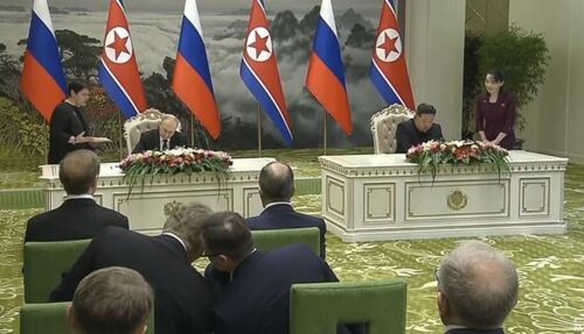 putin kim sign pact vowing mutual defense if attacked