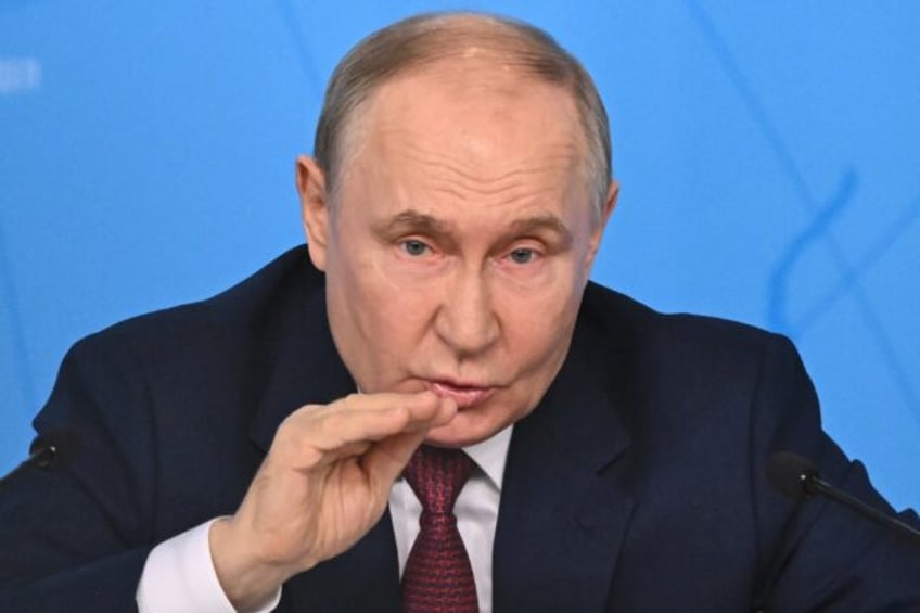 Russian President Vladimir Putin said Friday that Moscow would only halt its offensive if