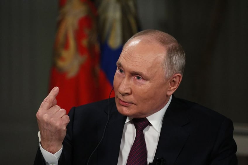putin to tucker carlson us is hurting itself by not expanding trade with china