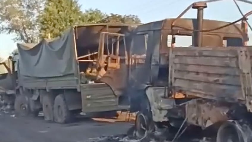 Up to 400 Russian soldiers were reportedly killed in a single HIMARS missile strike in the Kursk region as they were on the move to fight the Ukrainian army on Aug. 9.