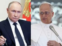 Putin Urges Pope To Speak Out Against Zelensky's Persecution Of Ukrainian Orthodox Church In Call