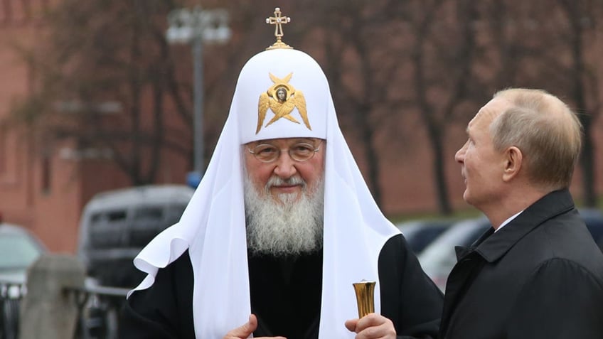 Russian President Vladimir Putin and Orthodox Patriarch Kirill