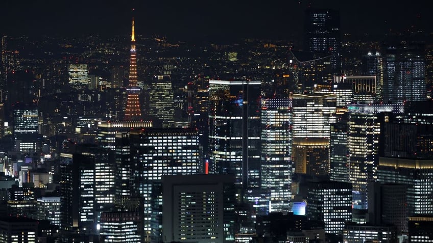 Tokyo skyline