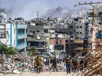 Quarter of Gazans displaced again as fighting rages north to south
