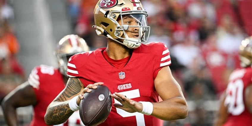 quarterback trey lance on 49ers roster in week 1 most likely option john lynch says