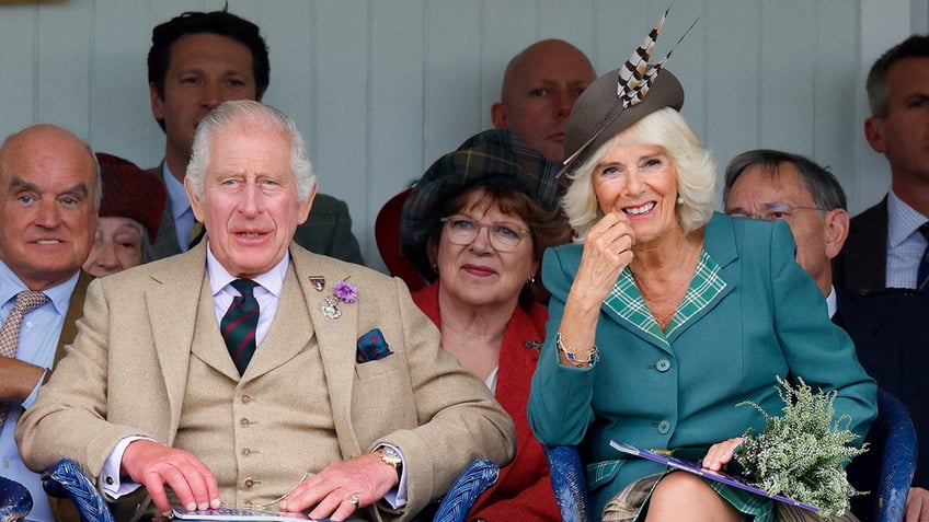 queen elizabeths royal family king charles camilla carry monarchy amid drama one year after her death