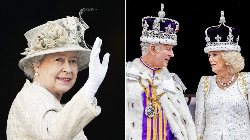 queen elizabeths royal family king charles camilla carry monarchy amid drama one year after her death