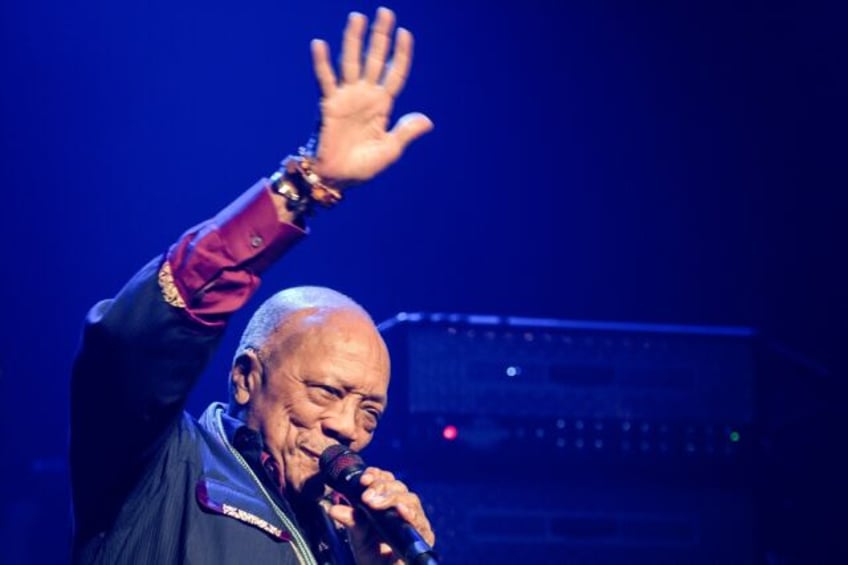 US producer Quincy Jones -- seen at the Montreux Jazz Festival in June 2019 in Switzerland